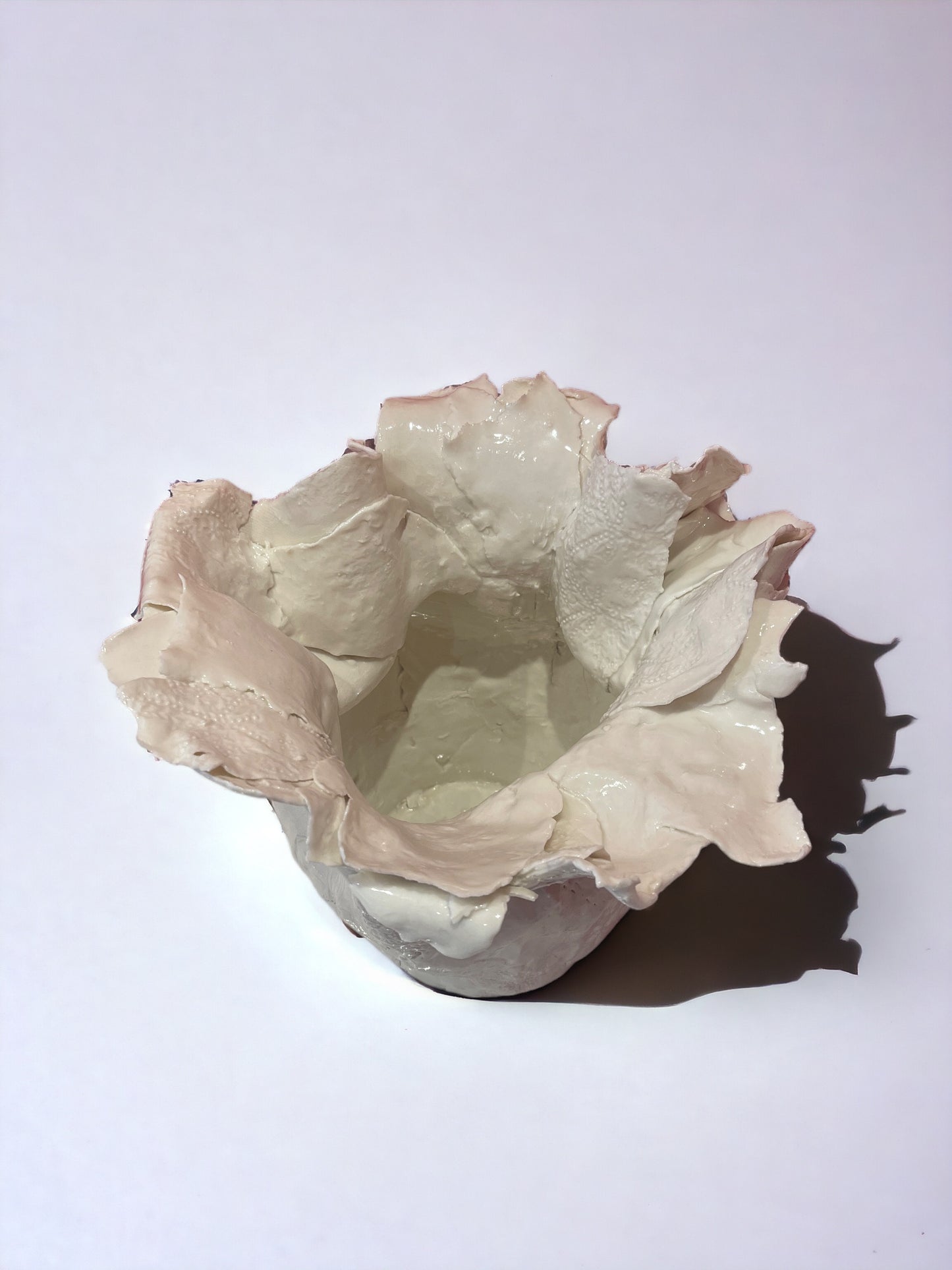 Large Porcelain Blossom Vase