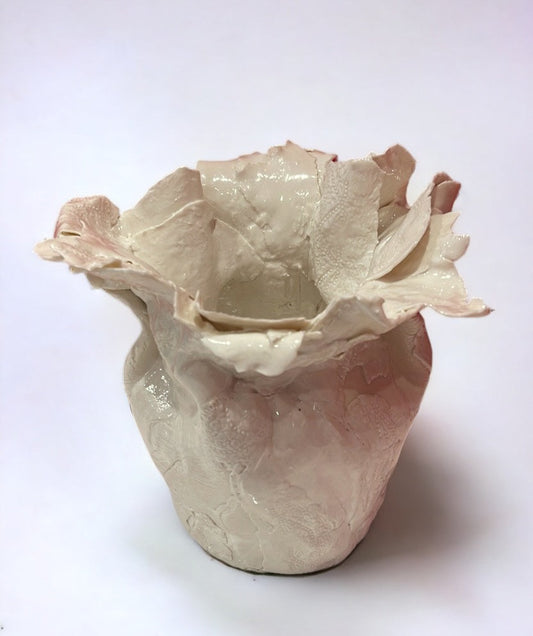 Large Porcelain Blossom Vase