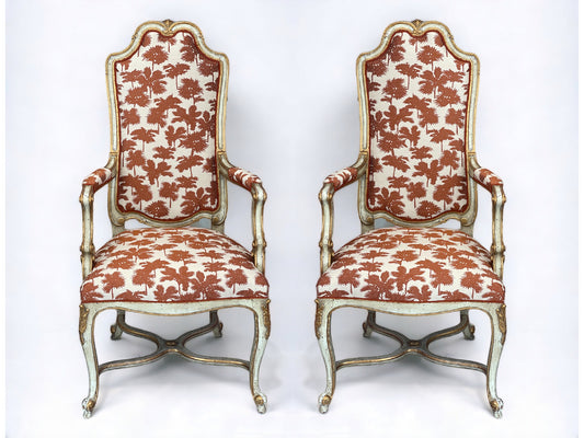 Pair of Antique Louis XV French Chairs